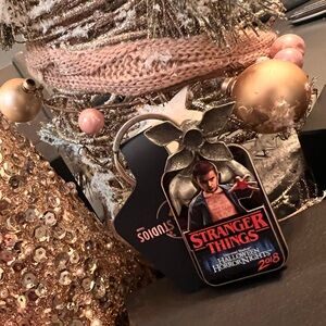 Stranger Things Key Chain NWT Limited Edition and RARE